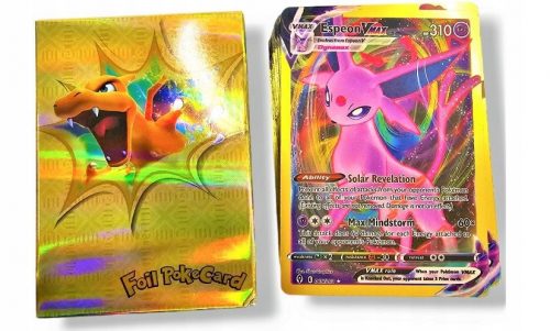  100 ARANY POKEMON KÁRTYA KÉSZLET Legendás TCG KÁRTYA 100 GX HIT