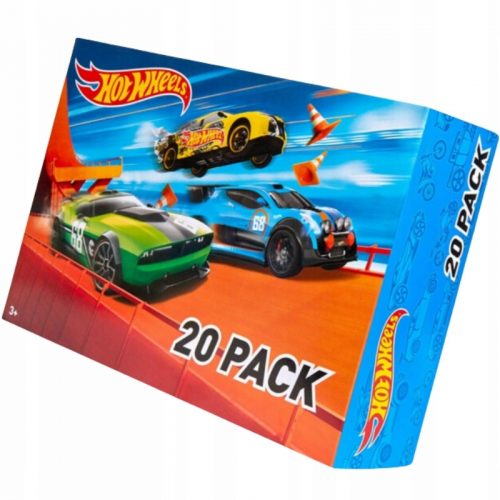  Hot Wheels DXY59 autóskészlet 20 db