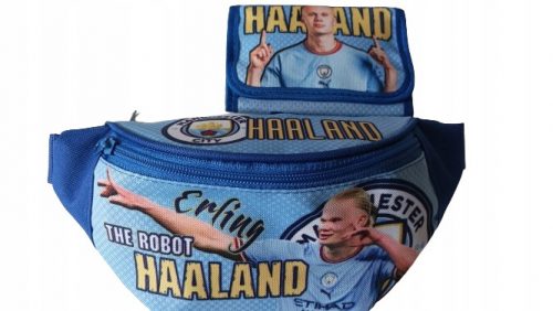  Erling HAALAND Manchester City deréktáska + pénztárca