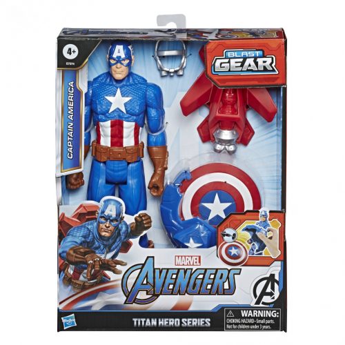  A Marvel Bosszúállók Amerika Kapitány Blast Gear figurája