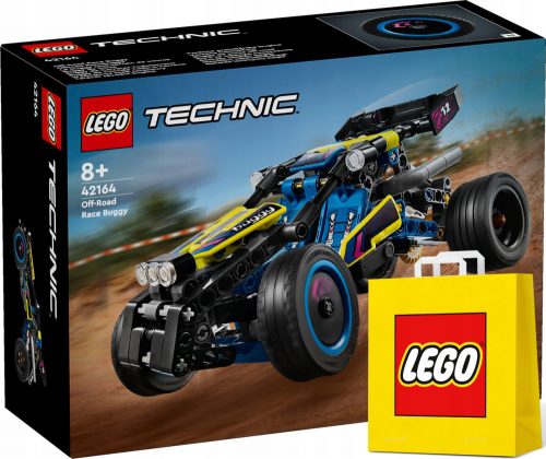  LEGO Technic Offroad Racing Buggy 42164 + VP LEGO papírzacskó közepes 41cmx34cmx11cm AJÁNDÉKTÁSKA