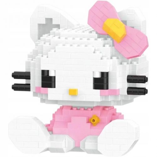  Hello Kitty Sanrio macskafigurás nagy dobozt blokkol