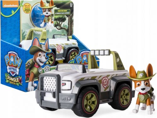  PAW PATROL TRACKER FIGURE + AUTO JUNGLE RESCUE