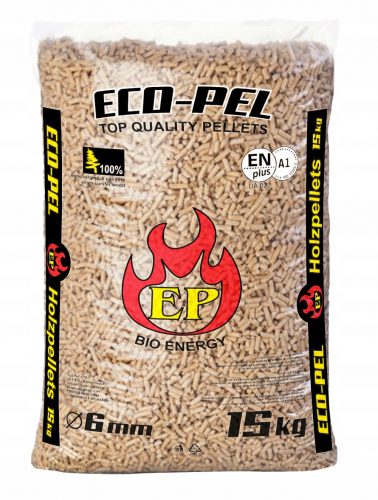 ENplus A1 minősítésű pellet 6 mm 15 kg