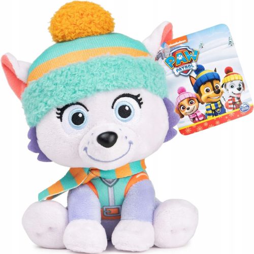  PAW PATROL BEAR PLÜS MASCOT EVEREST PAW PATROL SPIN MASTER 18 CM