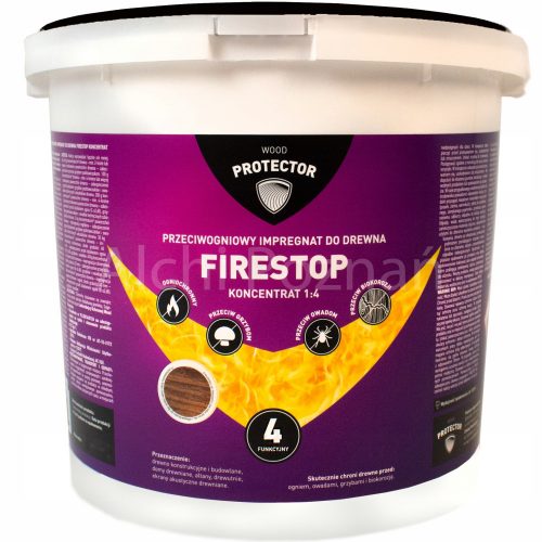 Tűzgátló impregnálás FIRESTOP piros 5 kg