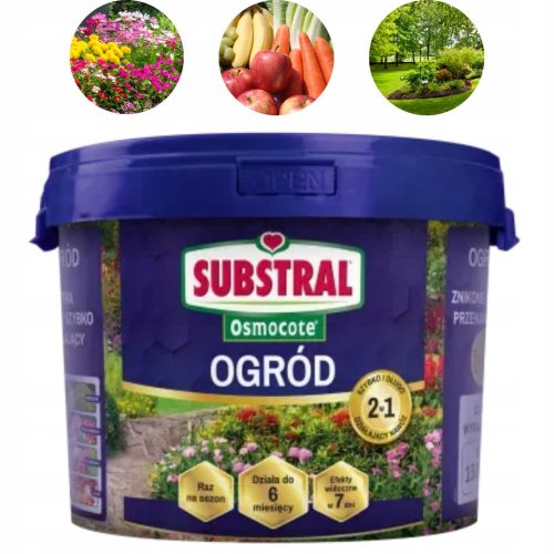 Kerti műtrágya - Substral többkomponensű műtrágya granulátum 4,5 kg 5 l