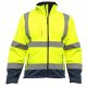 SNOW THUNDER SOFTSHELL Hi-VIS kabát S-es méretben