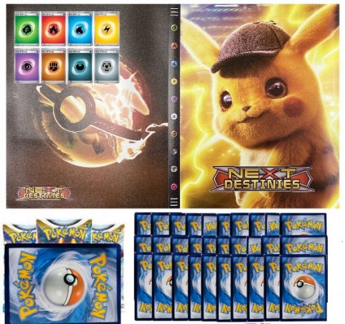  POKEMON KÁRTYA ALBUM 432 KÁRTYÁHOZ + 430 KÁRTYÁHOZ + 8 ENERGIA KÁRTYÁHOZ