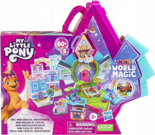  Hasbro My Little Pony Mini World Magic Epic Crystal Brighthouse figurák készlete