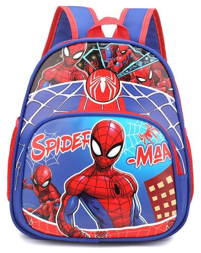  Spiderman Jelly Pens többrekeszes óvodai hátizsák fiúknak, lányoknak, tarka