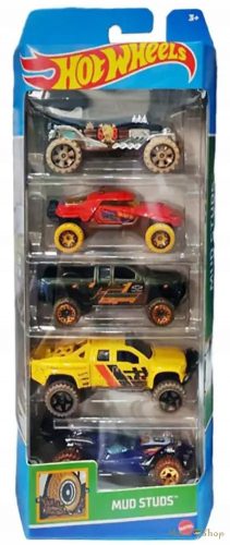  Hot Wheels x5 db SÁR STUDS Off Road Jeppy HTV40 Gift 5 db-os csomag