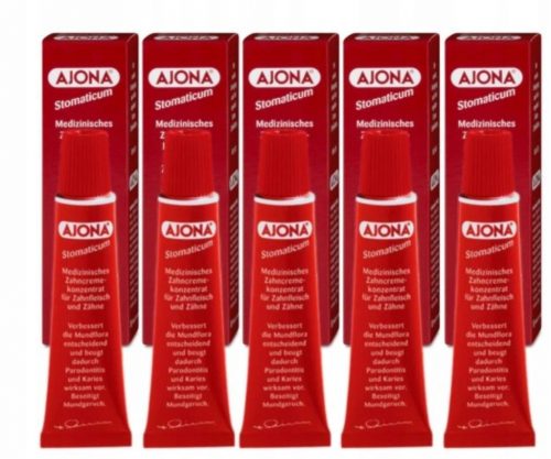  AJONA Fogkrém Orvosi Koncentrátum 5x25ml DE