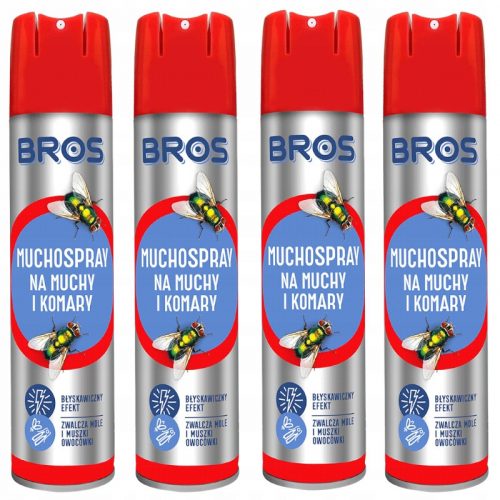  Bros aeroszolos spray 400 ml legyek és szúnyogok ellen