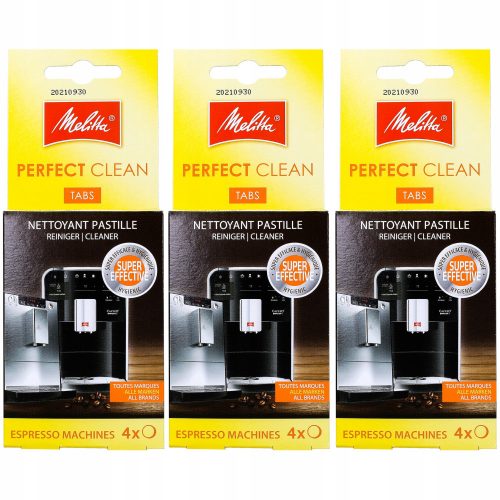  Melitta Perfect Clean Tabs tisztító tabletta, 4 db