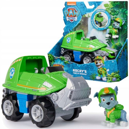  PAW PATROL JUNGLE KÖNYÖK SZETT ROCKY JÁRMŰ + ÁBRA