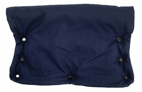  KESZTYŰ - ADBOR MUFF PICCOLINO SZÁNKOHOZ, NAVY BLUE