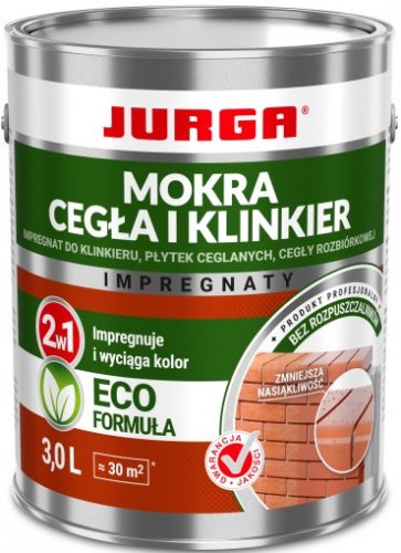 Jurga 2802 téglaimpregnálás, színtelen, 3 l