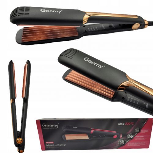  HAIR CRIMER KERÁMIA PRO IONIZÁLÓ A Geema WAVES BLACK GOLD