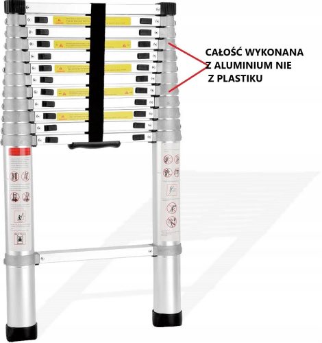 RANKOK létra 4,5 m alumínium 13-150 kg