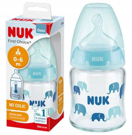  NUK 747114 palack 120 ml szilikon cumival