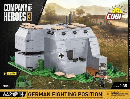  Cobi 3043 Blocks Band of Brothers német harci pozíció