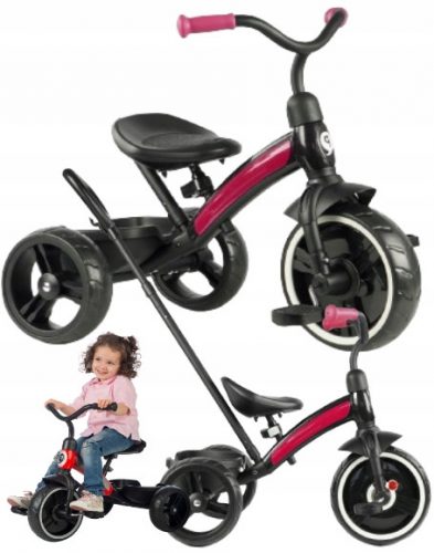  Qplay Tricycle Tricycle fekete, piros