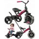  Qplay Tricycle Tricycle Fekete, piros