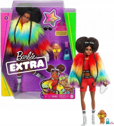  Mattel Barbie Extra Shine Fényes baba kiegészítőkkel