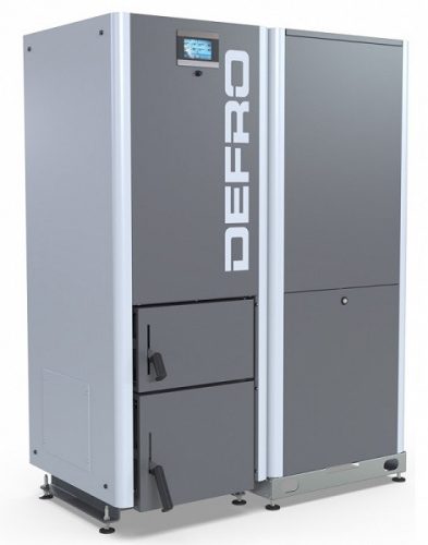 Defro Gamma 15 kW-os acél pellet kályha