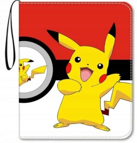  POKEMON CARD ALBUM BINDER OSZTÁLY 400 KÁRTYÁHOZ KEMÉNY FEDŐS PIKACHU