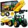  LEGO Technic TÉGLA KÉSZLET LEGO TRAKTOR PÓTfutós TECHNIKÁVAL JOHN DEERE TRAKTOR KARÁCSONYI AJÁNDÉK 4213610