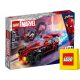  LEGO Super Heroes 76244 Miles Morales vs. Morbius + VP LEGO papírzacskó közepes 41cmx34cmx11cm AJÁNDÉKTÁSKA