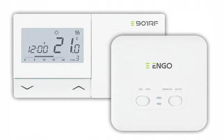 Engo Controls E901RF vezeték nélküli hőmérséklet-szabályozó