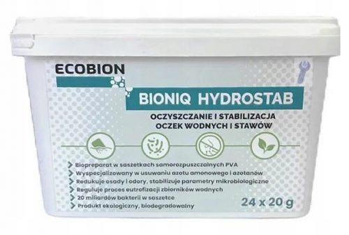  Bakteriális előkészítés a HydroStab tóhoz