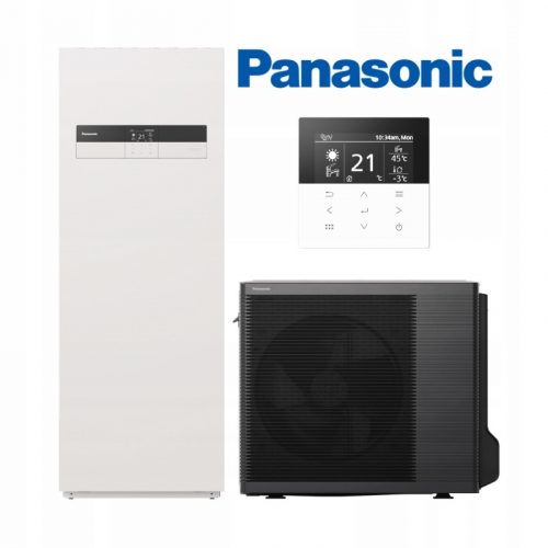  Panasonic 5 kW K sorozatú hőszivattyú beépítéssel | Łódź, Mazóviai vajdaság