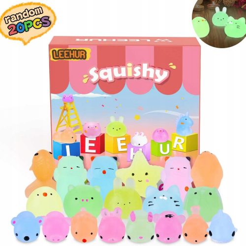  MOCHI SQIUSHY JÁTÉKOK ANTI-STRESS SQUITS 20 DB LEEHUR