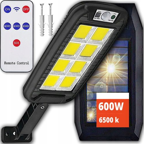  Led Light utcai lámpa 600 W 6100 lm napelemes