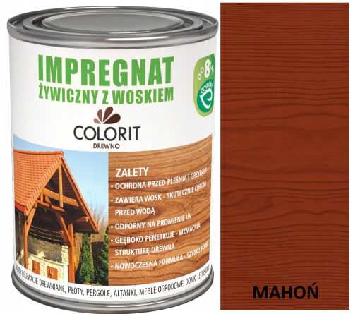 COLORIT Gyanta impregnálás viasszal MAHOGÁN 5L