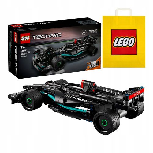  LEGO Technic 42165 Mercedes-AMG F1 W14 E Performance Pull-Back 42165 + VP papírtáska LEGO 6315792 Közepes