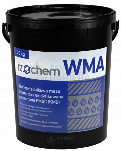 IZOCHEM WMA 20 KG VÍZÁLLÓ SZIGETELÉS AZ ALAPOZÓ SÚLY KMB