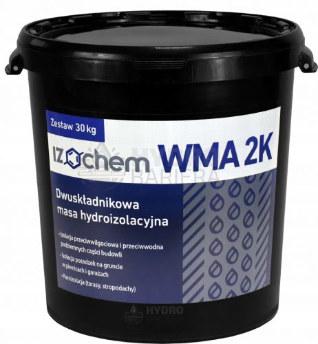 IZOCHEM WMA 2K 30 KG VÍZÁLLÓ SZIGETELÉS AZ ALAPOZÓ SÚLY KMB