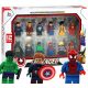  BLOCKS miniFIGURES AVENGERS Hulk, Pók, Rozsomák 12 figura