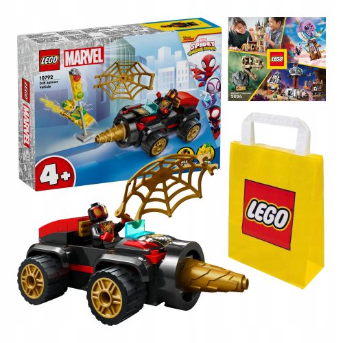  LEGO Super Heroes 10792 LEGO MARVEL SPIDEY 10792 FÚRÓ JÁRMŰ + 2 egyéb termék