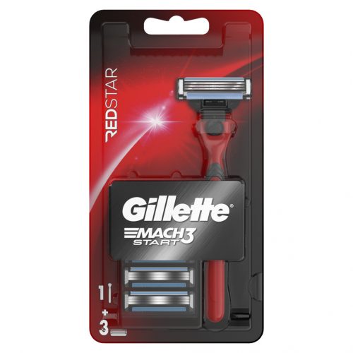  Gillette Mach3 Start férfi borotva x-3 penge