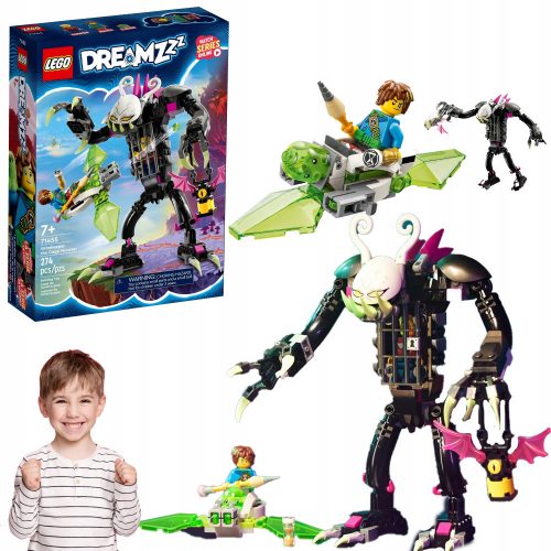  LEGO DREAMZZ NIGHTMARE VILLAIN CAGE RÉMÁLOM CAGE Z-BLOB 2IN1 REPÜLŐVEL