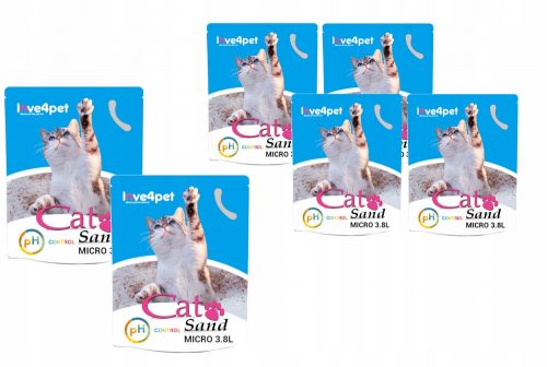  Szilikon macskaalom Cat Sand Micro PH Control színváltó 3,8l