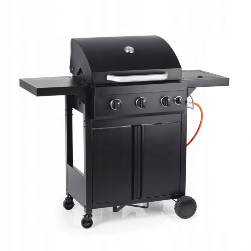  LANDMANN ROOKIE GÁZGRILL 3+1 öntöttvas Rács 60x40cm 12kW + CSÖKKENTŐ