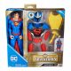  SUPERMAN FIGURE + KIEGÉSZÍTŐK PÁNCÉL KALAPÁCS KÉSZLET DC COMICCS MAN OF ACÉL