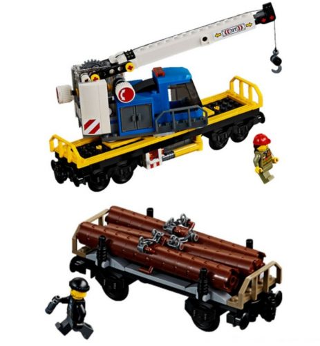  Lego City Wagon Bricks Crane + Wagon fa 60198 pl. 60336 7939 60337 7898